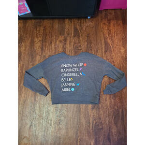 Disney Princess Crop Shirt Size XS